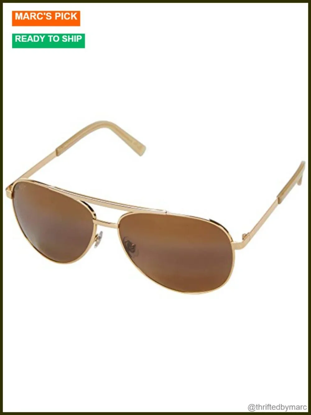 Maui Jim Seacliff PolarizedPlus2 Monel Aviator Sunglasses UV Protection